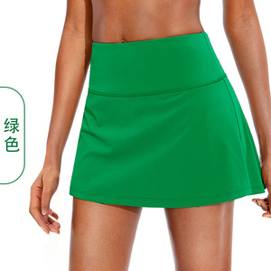 Falda de tenis transpirable de secado rápido para mujer, pantalones cortos deportivos para Fitness, entrenamiento antiexposición, para correr, Fitness y Yoga - Product Image 5