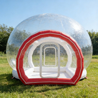 Dôme de tente à bulles unique en PVC transparent personnalisé, cadre en fibre de verre, quatre saisons, imperméable, protection UV automatique