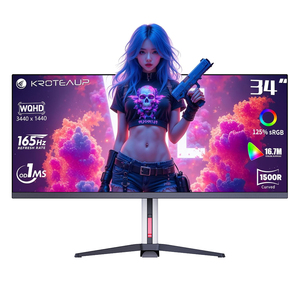 Bán buôn máy tính để bàn Màn hình LCD hiển thị 4k 3440x1440 máy tính PC chơi Game màn hình - Product Image 1
