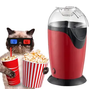 Popper mini popcorn più piccolo, maker a pop corn machine commercial hot air technology industrial con warmer/