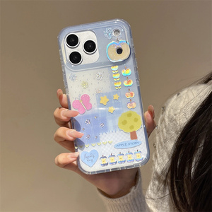 เคสโทรศัพท์มือถือลายผีเสื้อกลิตเตอร์สีรุ้ง IMD สำหรับ Apple iPhone 17 16 15 Pro Max ลายดาวหลากสีสัน เลเซอร์สวยๆ สำหรับสาวๆ ฝาหลังแข็งแรง - Product Image 2