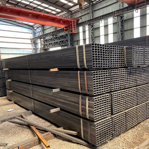 Prix usine Q235 <span class=keywords><strong>20x20</strong></span> mm <span class=keywords><strong>Tube</strong></span> <span class=keywords><strong>carré</strong></span> en acier au carbone recuit noir, section creuse 1x1 3x3 - Product Image 4