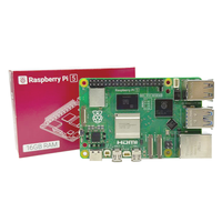 Placa Base Raspberry Pi 5 Original Nueva, Opciones de Placa Única para Procesador de Cuatro Núcleos de 64 bits 1GB/2GB/4GB/8GB/16GB Arm Cortex-A76