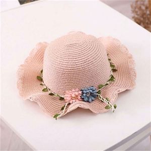 Sombrero de Paja para Bebés y Niñas, Lindo, de Verano, con Dibujos Animados, Suave, Protector Solar, para Viajes Diarios, Playa y Aire Libre - Product Image 5