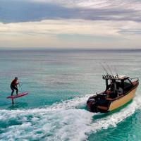 6.25m Gospel V Hull Bateau de pêche en aluminium avec moteur hors-bord Petite cabine ouverte pour les loisirs sportifs pour les voyages de pêche en mer