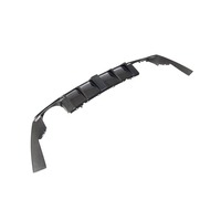 Diffuseur de pare-chocs arrière en fibre de carbone avec feu stop LED pour Audi RS3 Base Sedan 4 portes 2017-2018