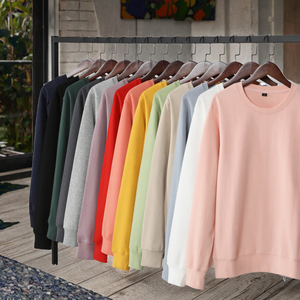 Tùy Chỉnh Chất Lượng Cao Unisex Cộng Với Kích Thước Trùm Đầu Áo Crewneck Mùa Đông Lót Áo Nỉ Cho Nam Giới Dày Trống Hoodies - Product Image 6