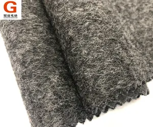 新款优质羊绒羊毛材料针织羊毛羊毛外套面料