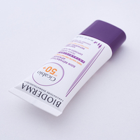Fabricant de tubes d'emballage de protection solaire personnalisés de 30ml avec couvercle à vis BB crème ovale plat cosmétique emballage de tube en plastique