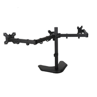 Stock Triple 3 support de moniteur pince de bureau extensible avec trois bras pour le montage de plusieurs moniteurs