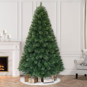 New Design High Quality Artificial Christmas <b>Tree</b> Hinged Structure PVC <b>LED</b> Lights Battery Operated Christmas Decoration - Product Image 2