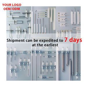 ZE 18-12-400 A1 Électrode d'<span class=keywords><strong>allumage</strong></span> à double usage en céramique résistante aux hautes températures pour chaudières industrielles - Product Image 1