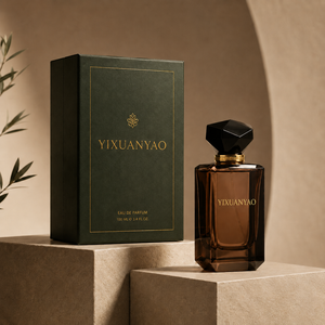 Botella de Perfume de Vidrio de Lujo con Tapa Elegante y Caja de Regalo, Envase de Fragancia de Alta Gama para Mujeres y Hombres - Product Image 1