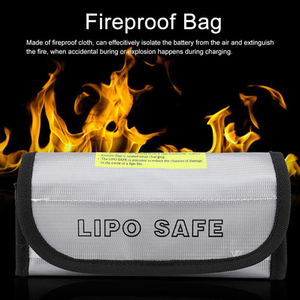 Borsa di sicurezza a batteria Lipo a prova di esplosione ignifuga per RC hobby airsoft - Product Image 6