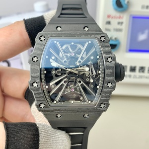 High End <b>Skeleton</b> <b>Watch</b> Men Carbon Fiber Case <b>Automatic</b> Movement Sapphire Crystal Tonneau Luxury <b>Watch</b> Wholesale - Product Image 6
