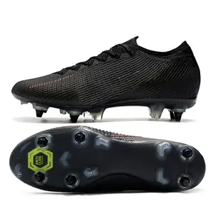 صنع في الصين أحذية رجالي أحذية تدريب عالية أعلى أحذية كرة القدم أحذية كرة القدم للرجال عالية الجودة الأحذية الطويلة الخاصة بكرة القدم حذاء رياضة