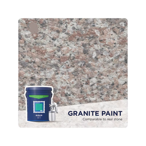 Nouvelle Conception Écologique Qihang Peinture Liquide Acrylique Effet Pierre Calcaire pour Application au Pinceau Revêtement Bâtiment - Product Image 1