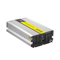 1200 W 1200 Watt 12V/24V otomatik AC 110V/120V/220V/230V saf sinüs dalga güneş araba dönüştürücüler kapalı ızgara güç inverteri