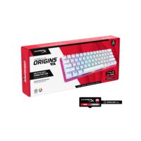 Teclado Mecánico para Juegos HyperX Alloy Origins 60 - Diseño Ultracompacto al 60%, Teclas PBT de Doble Inyección, RGB para PC de Jugadores Profesionales