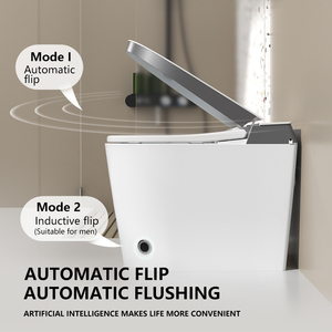 WC intelligent MWD personnalisé avec bidet intégré, induction, abattant automatique, réservoir d'<span class=keywords><strong>eau</strong></span> intégré, WC électrique pour petits espaces, toilettes intelligentes pour salle <span class=keywords><strong>de</strong></span> bain - Product Image 3