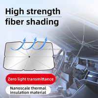 Настраиваемый роскошный автомобильный зонтик от солнца и внешний аккумулятор с беспроводными наушниками тройной складной официальный корпоративный подарочный набор