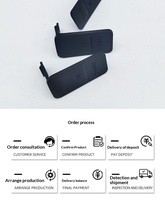 Bouchons anti-poussière noirs pour ordinateur portable, compatibles avec les modèles USB en silicone non standard, plusieurs spécifications disponibles