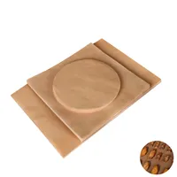 Papier de boucherie brun couleur naturelle papier de cuisson 100 feuilles/sac papier de Parchement utilisé dans le four
