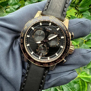 Montre à quartz chronographe de haute qualité pour hommes Montre-bracelet de sport en acier inoxydable - Product Image 5