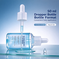 Sérum pour le visage à l'acide hyaluronique OEM ODM, faible poids moléculaire, hydratation profonde, sérum facial