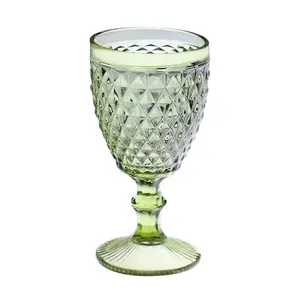 热卖高脚杯香槟杯玻璃杯玻璃杯Oem派对不锈钢圆形美式鸡尾酒玻璃玻璃器皿