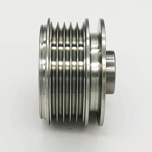 Poulie de distribution à 3 rainures en TPE, poulie synchrone à dents en arc circulaire pour alternateur automobile - Product Image 2