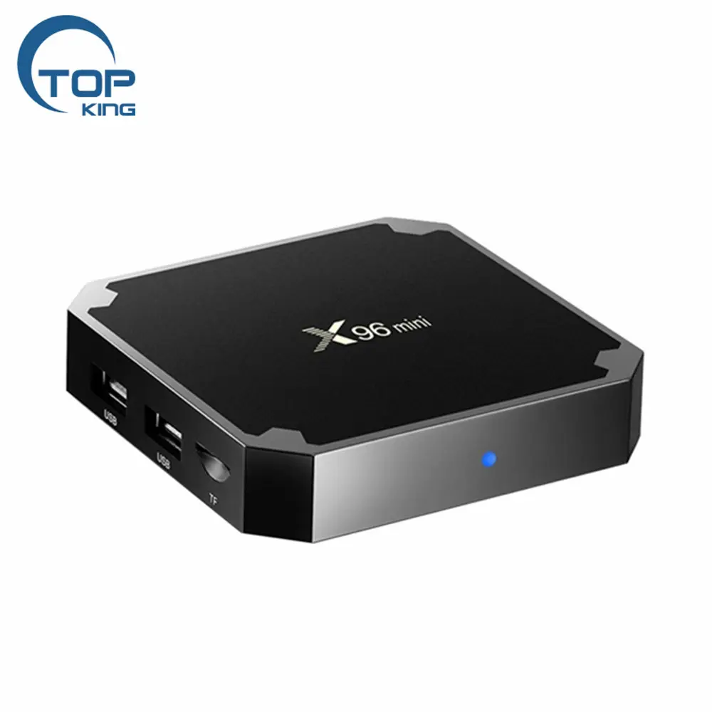 Hot selling X96 mini 2gb/16gb Amlogic S905W android tv box 4k Quad core X96mini