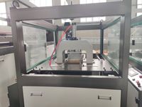 Ligne de fabrication de tuyaux d'irrigation Kitech à double vis avec moteur et boîte de vitesses, conçue pour les extrudeuses