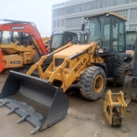 Retroexcavadora Original Lingong LGB680 con Cucharón de 1.2m³, Altura de Descarga de 3.5m, Velocidad de 37km/h, Duradera para Construcción/Agricultura