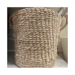 cotton rope storage basket collapsible for cloths wicker baskets for storage