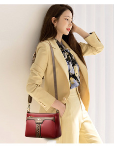 Nuevos Bolsos de Mano de Diseño de Lujo en Piel Sintética para Mujer, Bolsos de Hombro a la Moda, Bolsos de Mensajería para Mujer - Product Image 2