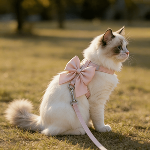 Correa, Arnés y <span class=keywords><strong>Collar</strong></span> para Mascotas con Diseño Personalizado y Logotipo Sublimado, Juego de Accesorios para Perros y Gatos, Color Rosa - Product Image 3