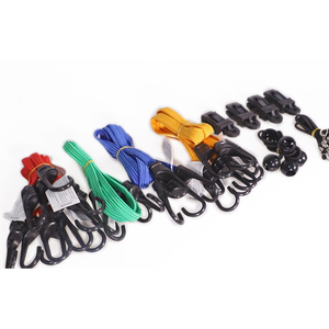 Lingkaran kabel Bungee karet elastis DANWU dengan klip aman Ideal untuk mengamankan dan mengatur - Product Image 3