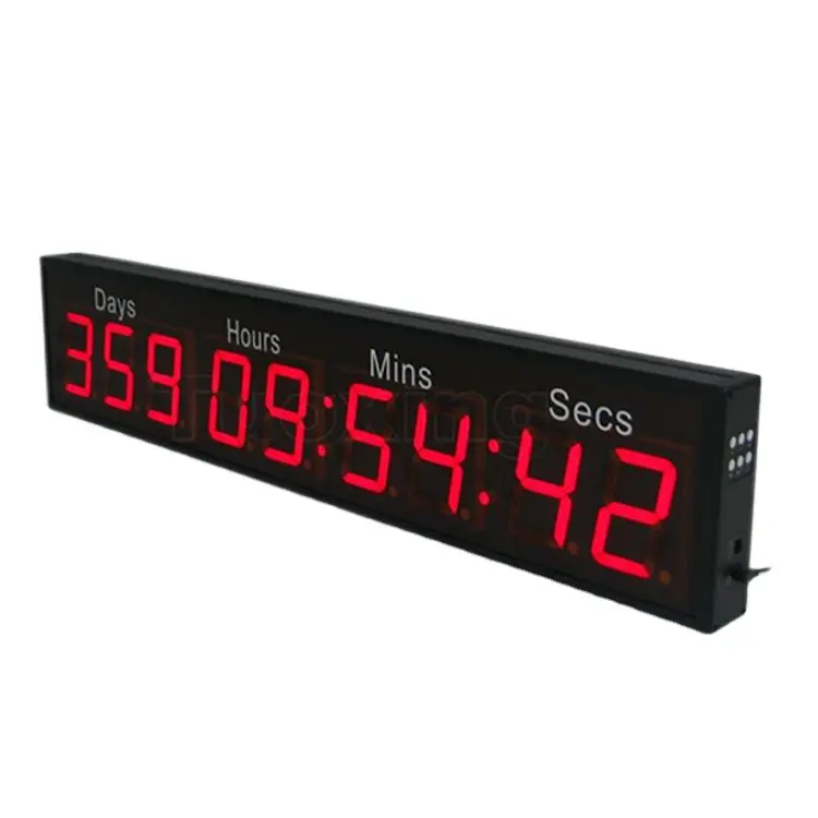 1000วัน,ชั่วโมง,นาที,วินาที LED ดิจิตอลนาฬิกาจับเวลาถอยหลัง