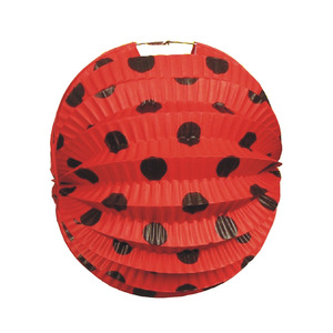 Đèn Lồng Hình Quả Cầu Treo Giấy Dưa Hấu Trang Trí Tiệc Chấm Bi Có Thể Gấp Gọn Bán Chạy - Product Image 6