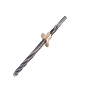 Tornillo trapezoidal de acero al carbono OEM de alta resistencia T20 para impresora 3D, roscado laminado, 1.5 años ZCF - Product Image 5