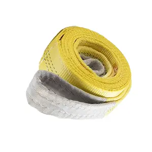 Strong Stability Belt Webbing Sling 100% Polyester Flat Webbing Sling Professional Webbing Sling Belt