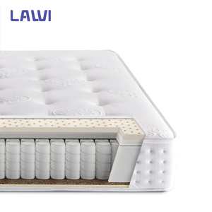 <span class=keywords><strong>Matelas</strong></span> Queen en latex à ressorts, zone de sommeil en latex haute densité, mousse à mémoire de forme, meubles de chambre d'hôtel - Product Image 6