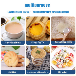 Leche Condensada Azucarada, Crema para Bebidas, Proteína 4.7, Bebidas de Postre, Tartas de Huevo, Ingredientes para Hornear, 390g, Leche Condensada Dulce - Product Image 6
