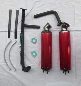 Accesorios para Vehículos Todoterreno, Tubo de Escape para Vehículos de Playa, Silenciador, Tubos de Escape Dobles Modificados, Escape para Motocicleta - Product Image 2