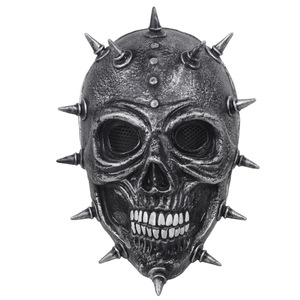Maschera in Lattice per Halloween, <span class=keywords><strong>Divertente</strong></span> e Spaventosa, Copricapo per Cosplay, Costume per Adulti, Festa in Maschera - Product Image 1