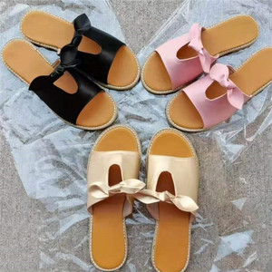 Nouvelles <span class=keywords><strong>sandales</strong></span> d'été sexy <span class=keywords><strong>grande</strong></span> taille pour femmes, avec détails lacés, design respirant et nœuds. - Product Image 4