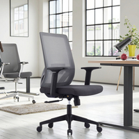 Chaise de bureau ergonomique pour direction Chaise élévatrice la plus populaire Patron de luxe Mesh pivotant en acier certifié Classe-2 Gas Lift 3 ans