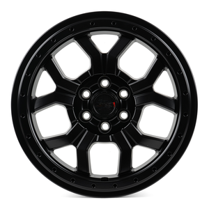 ล้อแม็กซ์ SHIN-509 Black Axis Beadlock Forged Alloy Wheels - <span class=keywords><strong>Nismo</strong></span> <span class=keywords><strong>17</strong></span> x 8.5  รูยึด: 6 x 114.3 มม. ออฟเซ็ต: +20 มม. - Product Image 3