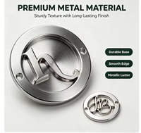 Étiquettes en alliage de zinc gravées, polies miroir, résistantes à la corrosion, en rouleau, logo 3D en relief pour maillots de bain et vêtements de surf, conception personnalisée, en stock